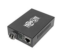 LC Multimode Fiber to Gbe Media Converter POE+ 10/100/1000 550M