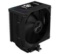 LC-Power DIGI LC-CC-120-DB6 CPU Cooler - Digital Display, 120 mm Fan, 6 x 6 mm Heatpipes, TDP 230 W, Copper Heatpipes & Base, Aluminium Fins, FDB Bearings, Intel & AMD Compatible