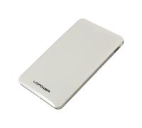 LC-Power LC-25U3-7W storage drive enclosure Aluminium. White 2.5"