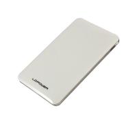 LC-Power LC-25U3-7W storage drive enclosure Aluminium, White 2.5"