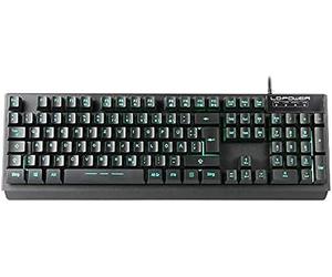 LC-Power LC-KEY-4B-LED Keyboard USB QWERTZ German Black - Keyboards (Wired, USB, Mechanical Switch, QWERTZ, LED, Black)