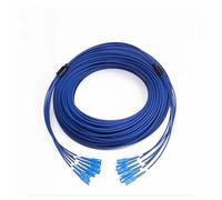 LC SC FC Armored Fiber Optic Cable - 4, 6, 8 Cores - Single Mode Patch Cord for FTTH - 200m & 250m Lengths(LC UPC 8-core 250m)