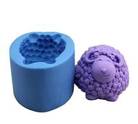 LC Sheep Silicone Moulds Handmade Soap Molds Silicone Soap Mould Soap DIY Mold For Baking, Cake, Chocolate