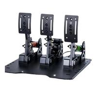 LC100 Aluminum Alloy 200kg Load Cell Hydraulic PC Racing Pedal | Alloy framed load cell design delivers heavy load stepping feedback for PC sim racing