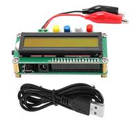 LC100A Digital Capacitance and Inductance Meter - High Accuracy LCD Multifunction Meter with 1pF - 100mF Capacitance and 1uH - 100H Range - ABS Housing and High Speed