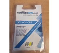 LC1100Y-CPT Ink Cartridge - Yellow PACK OF 1