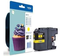 LC123 Yellow Original Brother Printer Ink Cartridge LC-123 Cupcake Series