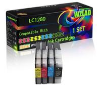 LC1280 Compatible for Brother Ink Cartridges with Chip MFC-J5910DW Printers (1 Set)