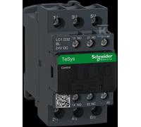 Contactor LC1D32BL Schneider 3P (3NO) 1NC + 1NO Aux 24VDC 32A 15kW
