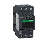 LC1D40AE7 Contactor: 3 Pole NO x3 Auxiliary Contactors: NO+NC 48VAC 40A TeSys...