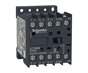 LC1K0601E7 Contactor: 3-pole NO x3 Auxiliary contactors: NC 48VAC 6A TeSys...
