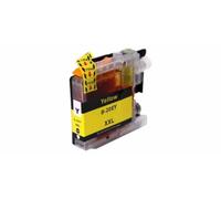 LC20EXXL Ink Cartridges Compatible with Brother MFC-J775DW MFC-J985DW Inkjet Printers, Leak-Proof Design Crisp Printing 2*Black(1*yellow)