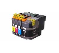 LC20EXXL Ink Cartridges Compatible with Brother MFC-J775DW MFC-J985DW Inkjet Printers, Leak-Proof Design Crisp Printing 2*Black(1 Combo Pack)