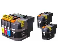 LC20EXXL Ink Cartridges Compatible with Brother MFC-J775DW MFC-J985DW Inkjet Printers, Leak-Proof Design Crisp Printing 2*Black(1 Combo Pack+2 BK)