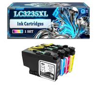 LC3235XL Ink Cartridges Compatible for Brother DCP-J1100DW MFC-J1300DW Printers, With Chip Large Capacity 6000 Pages (1 Set)