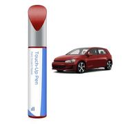 LC3J Kings Red Metallic Paint Pen Compatible with VW/Volkswagen Exact Match for Chips and Scratches