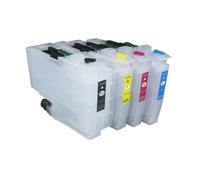 LC406 LC436 LC426 Empty Ink Cartridges Compatible For Brother J4340DW | J4540DW J4340 J4540 J4440DW 6957DW, High Capacity Chip, Refillable Design(AU LC436)