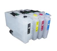 LC406 LC436 LC426 Empty Refillable Ink Cartridge Compatible For Brother | Office Printing, High Capacity, Easy Refilling, Stable Ink Flow, Chip Included(LC426)