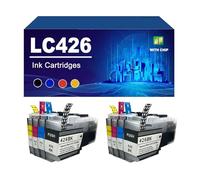 LC426 Ink Cartridge Compatible For Brother MFC-J4335DW MFC-J4340DW MFC-J4535DW MFC-J4540DW Printers, High Yield Combo Pack,4 colors-2 set