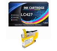 LC427 Ink Cartridge Compatible for Brother LC 427 LC427 | High Yield Work with MFC-J5955DW MFC-J6955DW MFC-J6957DW MFC-J6959DW HL-J6010DW Printers,Yellow-1pack