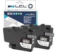 LC427 LC-427 Black Ink Cartridge Replacement for Brother LC-427 LC427 LC-427XL LC427XL for MFC-J5955DW MFC-J6955DW MFC-J6957DW MFC-J6959DW HL-J6010DW (2 Pack)