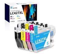 LC427XL Ink Cartridges Compatible with Brother LC-427 XL LC427 Multi-Pack | Compatible with LC427XL Inkjet Cartridges Brother MFC-J5955DW MFC-J6955DW MFC-J6957DW MFC-J6959DW HL-J6010DW Printer (4-Pack)