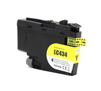 LC434 Standard Compatible for Brot-her DCP-J1200DW Printer Ink Cartridges LC434 Multifunctional All-in-one Machine(LC434-Y)