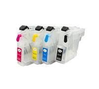 LC462 Refillable Ink Cartridges Compatible For Brother MFC-J2340DW | MFC-J3540DW J3940DW, Empty Cartridge Shell, Refillable Design