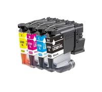LC501XL Color Compatible Ink Cartridge For B-rother MFC-J1260W J1310DW MFC-J4350DW Printer(One set 4colors)