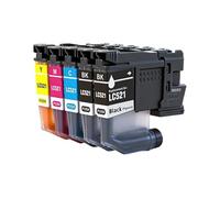 LC521 Ink Cartridge Compatible For Brother DCP-J1260W J1310DW