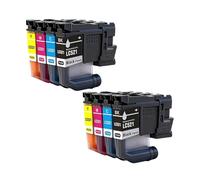 LC521 Ink Cartridge Compatible For Brother DCP-J1260W J1310DW