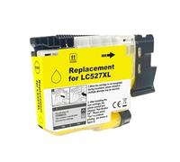 LC527XL Ink Cartridge Compatible For Brother MFC-J4350DW | High Capacity, Replacement Cartridge, Sharp Text, Vivid Colors, Stable Printi(1PC Yellow)
