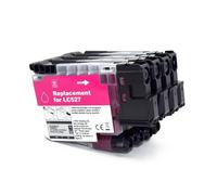 LC527XL Ink Cartridge Compatible For Brother MFC-J4550DW | 4 Color Set, Clear Text, Vivid Colors, Stable Ink Supply, Easy Installation(LC527)
