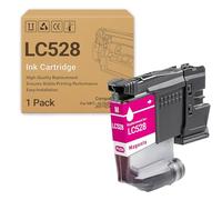 LC528 LC-528 Ink Cartridges Compatible for Brother MFC-J6760DW J6960DW J6975DW J6977DW Printers, High-Yield - 6000 Pages magenta