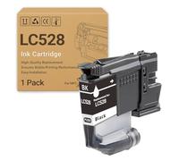 LC528 LC-528 Ink Cartridges Compatible for Brother MFC-J6760DW J6960DW J6975DW J6977DW Printers, High-Yield - 6000 Pages black