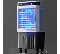 LCAIHONG Evaporative Air Cooler Portable Conditioning Fan Unit with 4 Ice Boxes Blowing Chilled Breeze for Bedroom Home Office Study Garage, 3 Speed, 3 Modes an, Mechanical Model, 80CM