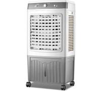 LCAIHONG Mobile Air Cooler 40L Evaporative Air Conditioning Unit Fan with Remote Control 3 Speeds 3 Modes 7.5 Hour Timer Energy Saving Portable Cooler on Wheels for Home, 40l, Mechanical model