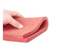 LCANALLYMS Silicone sheet, Silicone Foam Board Pad， 10mm, for Embossing Machine Plate Flame Retardant Rubber Sheet Sponge(200x250mm)