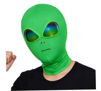 Lcarege Alien Costume, 3D Creepy Alien Masks for Adults Halloween Props | 3D Full Face Masks with Glasses, Comfortable Adult Fit, Ideal Cosplay, Parties, Festival