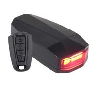 Lcarege Bicycle Rear Light USB Rechargeable Waterproof Bicycle Tail Lamp Warning Alarm Light
