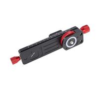 LCB-16M Macro Focus Track Slider Metal Construction for Precise Close-Up Photography Anodized Finish Ergonomic
