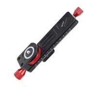 LCB-16M Macro Photography Slider Track 160mm Adjustable Metal Anodized Ergonomic Designing Guide Track Macro Slider