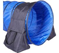 LCBKYDVM Weight Bags for Agility Tunnel, Adjustable Saddle Bag with Handle, Oxford 600D Black, 66 x 40.6 cm - Stability and Resistance