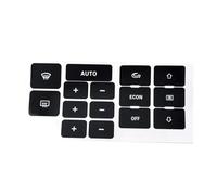 LccYanAi Car Audio Button Repair Decal for Audi A6 C5,Climate Control A/C,Steering Steel,Radio,Window,Door Lock,Stickers Accessories