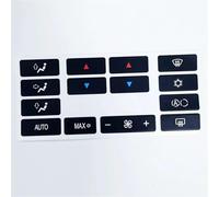 LccYanAi Car Audio Button Repair Decal for BMW X5 E53 1999-2006 E39 1996-2002,Climate Control A/C,Steering Steel,Radio,Window,Door Lock,Stickers Accessories