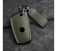 LccYanAi Key Fob Cover for BMW 3/4/5 Series X1 X2 X3 X4 X5 X6 325Li 530 i3 iX3,Car Key Case Cover Bag Shell Fob Protector Car Accessories,A-Green-3