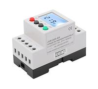 LCD 3 Phase 4 Wire Voltage Monitoring Relay Undervoltage Overvoltage Protection Relay 115277VAC Advanced Digital Display for Industrial Electrical Systems ABS Material 80 x 43 x