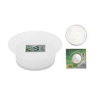 LCD Aquarium Thermometer - Fish Tank Temperature Gauge for Tropical Fish - Electronic Water Thermometer for Aquariums and Fish Tanks