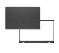 LCD Back Cover Rear Lid 0DWRHJ + Front Bezel Cover Compatible with Dell Vostro 15 3510 3511 3515 3520 3525 Laptop