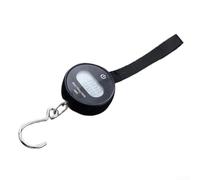 LCD Backlight Fish Scale 30kg Clear Readout(Black) | Ultra portable design, 83g weight, fits pockets, tackle box ready, easy outdoor carry